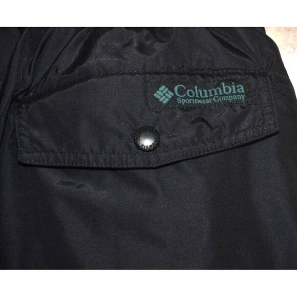 Columbia Men's Black Pull On Snow Ski Pants Size L Adjustable Waist Hems Pockets - Picture 6 of 11